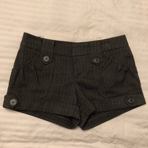Pinstriped Shorts, Size M